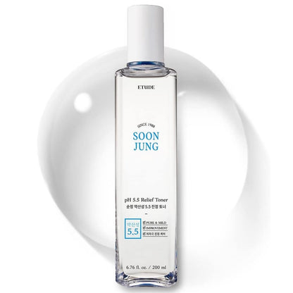 Etude House SoonJung pH 5.5 Relief Toner 200ml