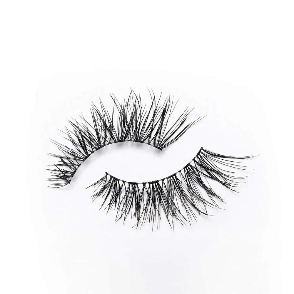 Eylure 3/4 Length 008 Light & Wispy Lashes Black Multipack 3 Pairs