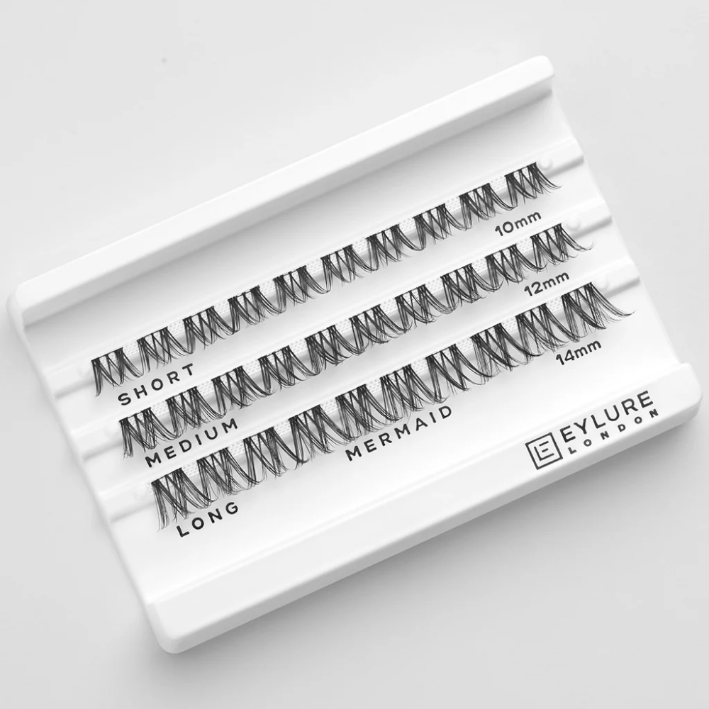 Eylure Underlash Salon Lash Extensions Individual Lash Clusters Mermaid Black