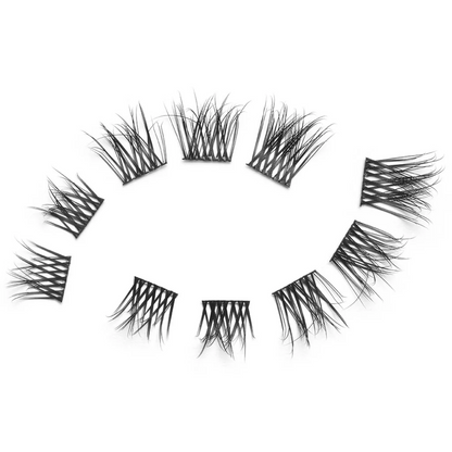Eylure Salon Clusters Individual Lash Clusters Fluffy Black x36