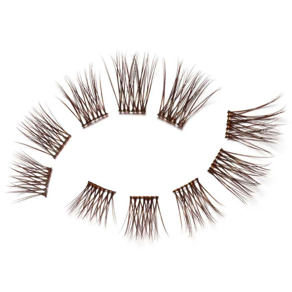 Eylure Salon Clusters Individual Lash Clusters Brown/Black x30