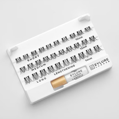 Eylure Salon Clusters Individual Lash Clusters Lengthening Black x30
