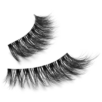 Eylure Volume Lash 098 Fox Eye Look Wispy Strip Lashes Black