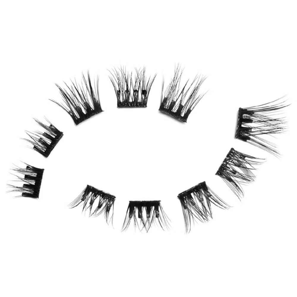 Eylure Salon Clusters Pre-Glued Individual Lash Clusters Naturals Black x30