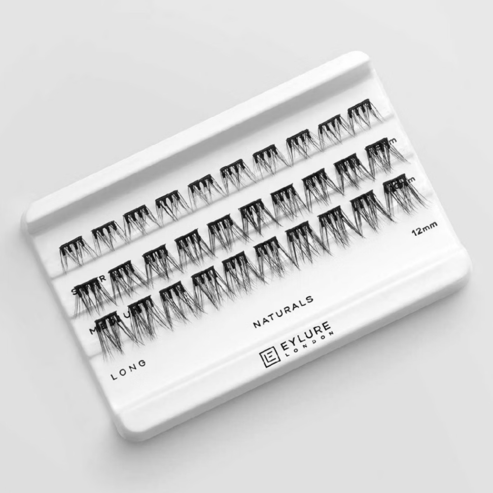 Eylure Salon Clusters Pre-Glued Individual Lash Clusters Naturals Black x30