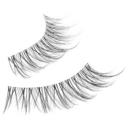 Eylure Hybrid 210 Light & Wispy Strip Lashes Black