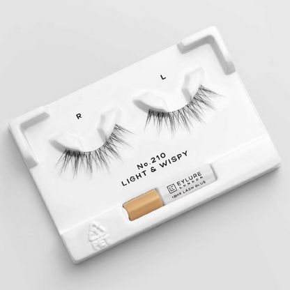 Eylure Hybrid 210 Light & Wispy Strip Lashes Black