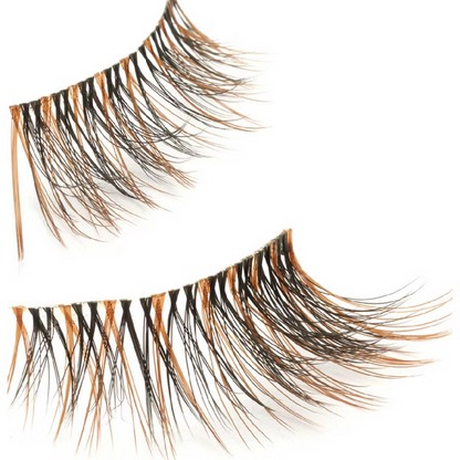 Eylure 3/4 Length 001 Natural Strip Lashes Brown/Black