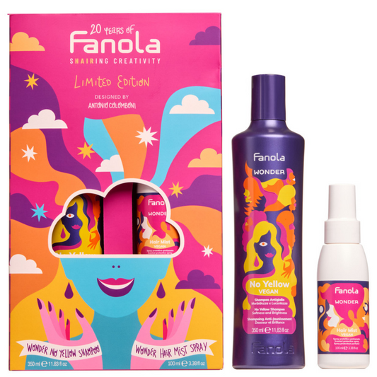 Fanola Wonder No Yellow Celebration Hair Care Duo