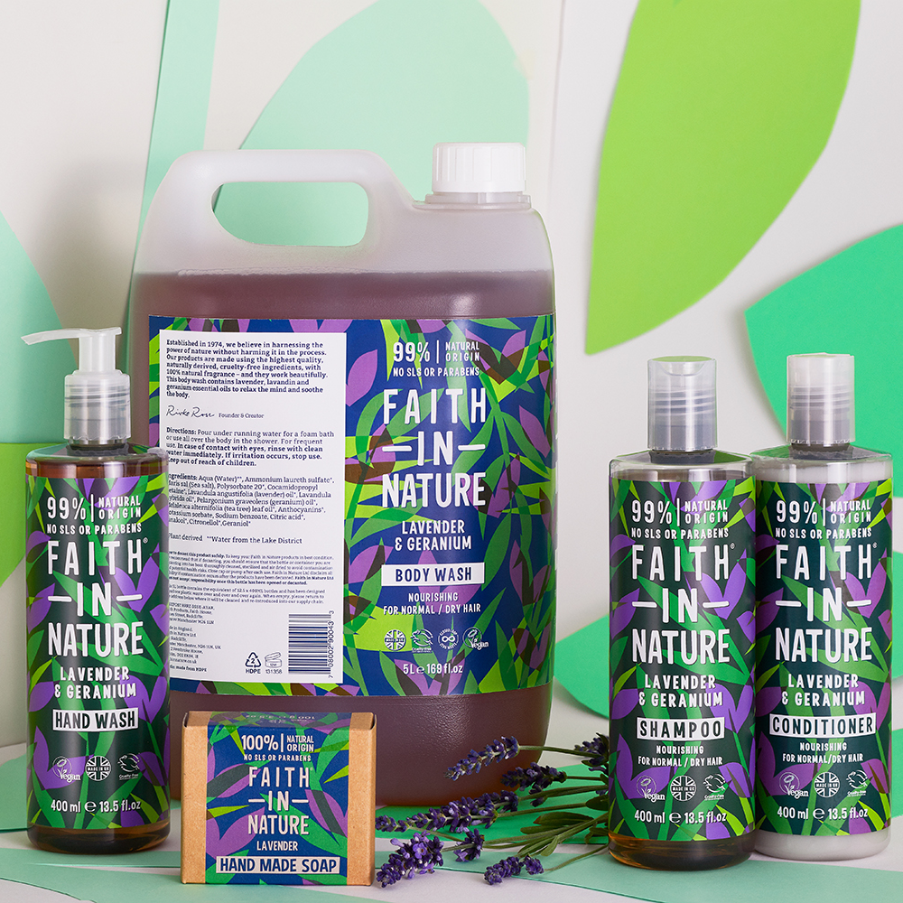Faith In Nature Lavender & Geranium Shampoo 5000ml