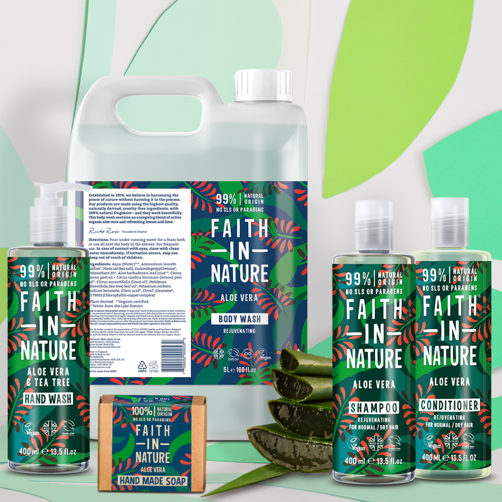 Faith In Nature Aloe Vera Body Wash 5000ml