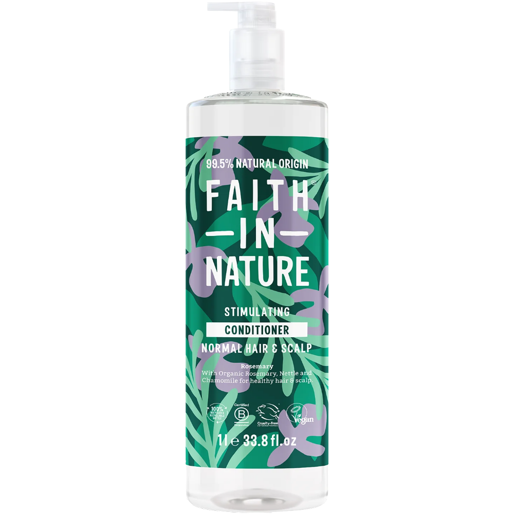 Faith In Nature Rosemary Shampoo & Conditioner Twin 2 x 1000ml