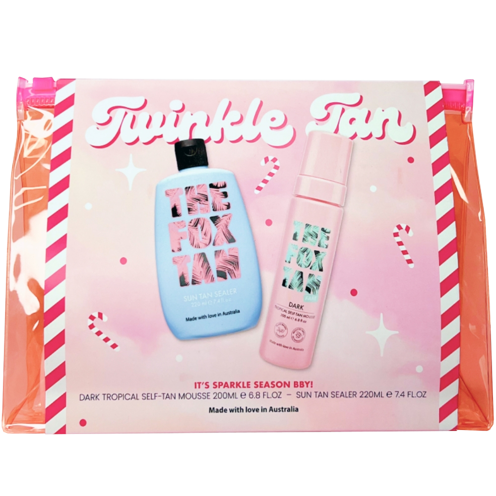 The Fox Tan Twinkle Tan Christmas Gift Set