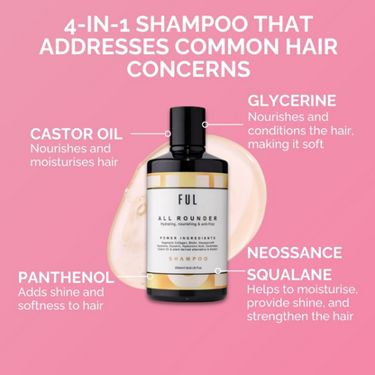 FUL All Rounder Moisture Shampoo 250ml