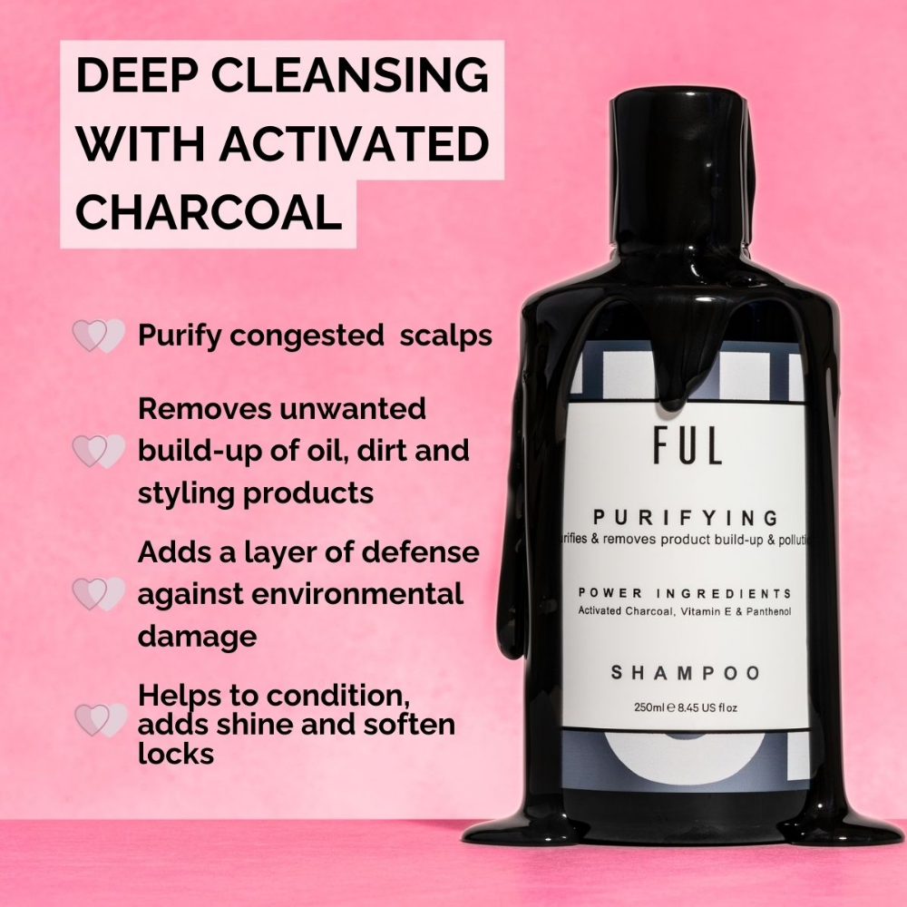 FUL Charcoal Purifying Shampoo 250ml