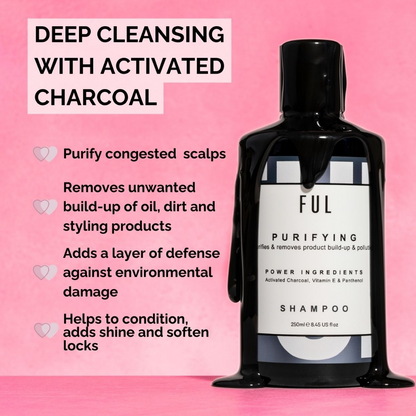 FUL Charcoal Purifying Shampoo 250ml