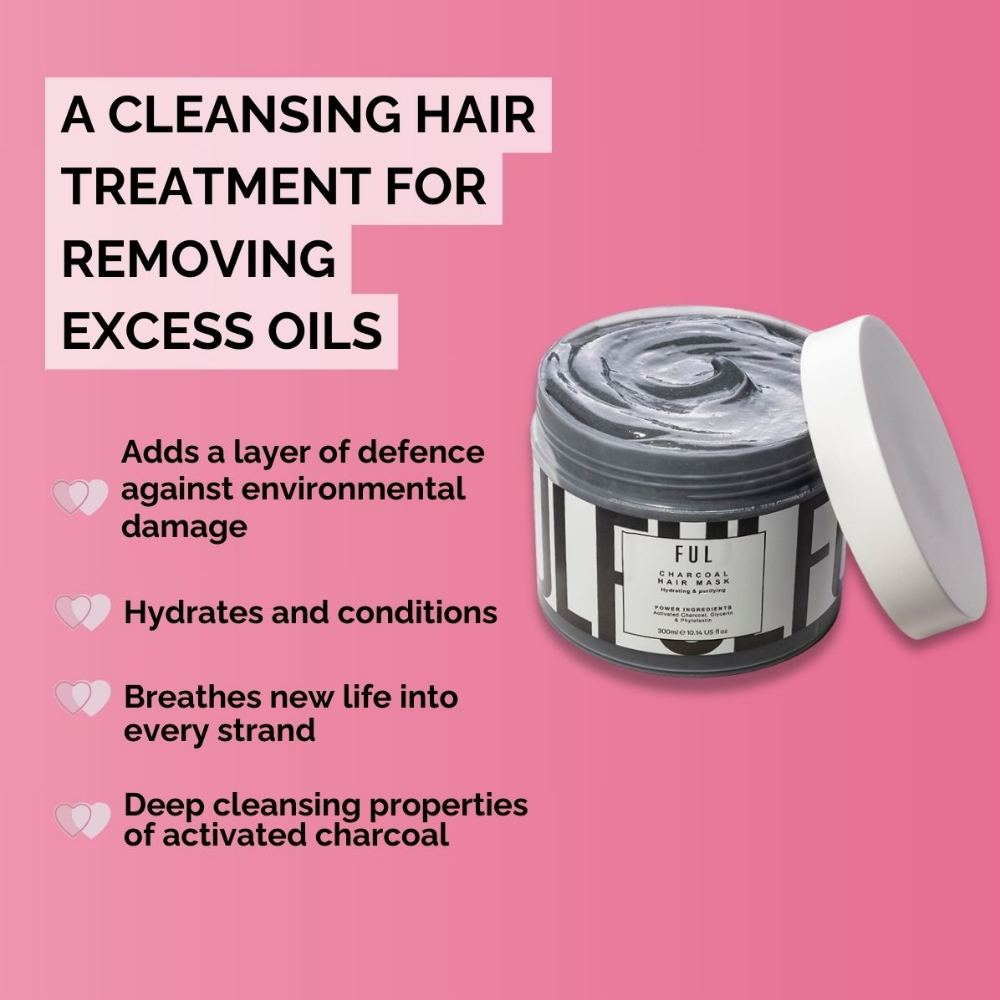 FUL Charcoal Hair Mask 300ml