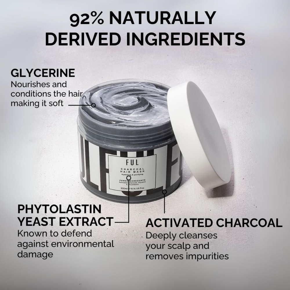 FUL Charcoal Hair Mask 300ml