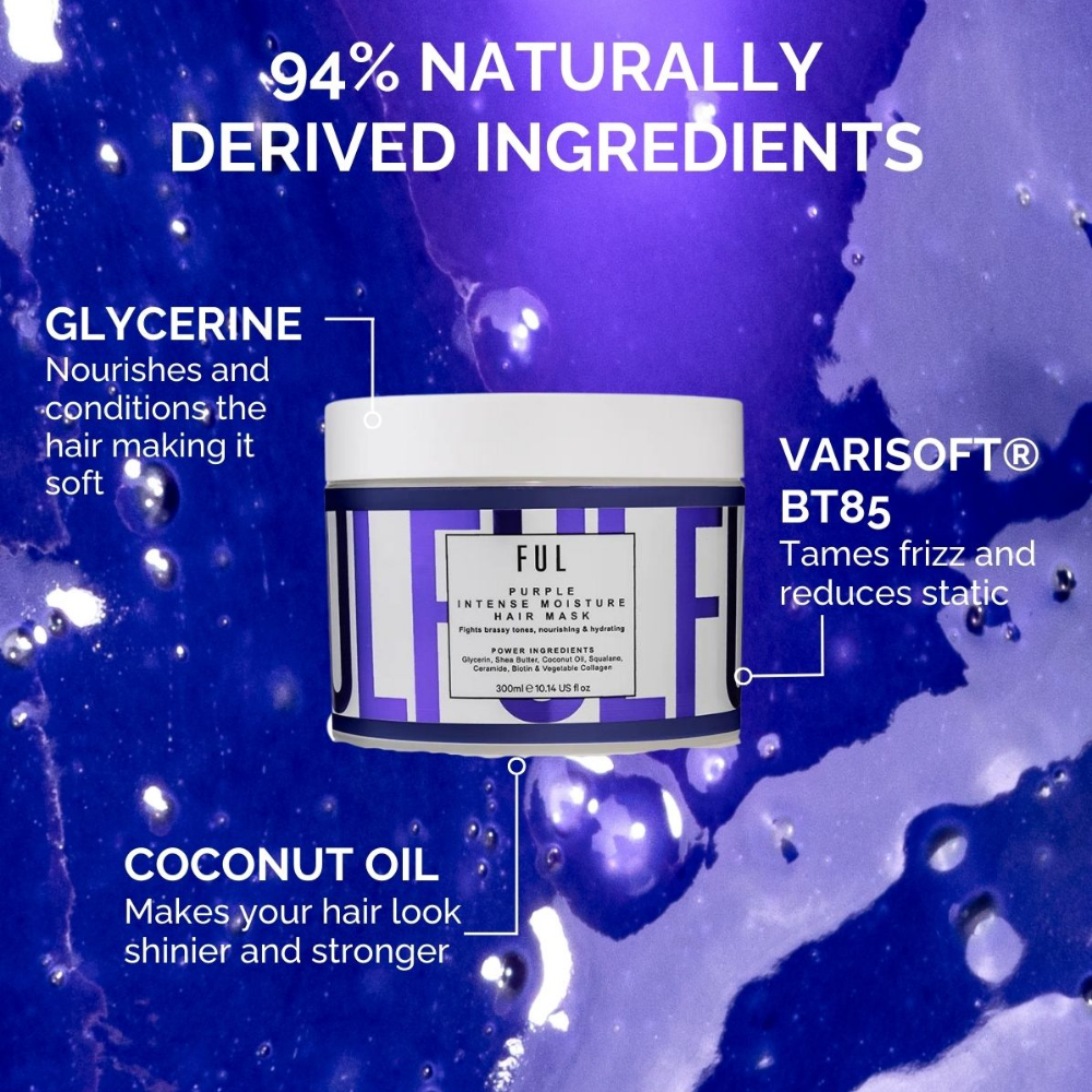 FUL Purple Intense Moisture Hair Mask 300ml