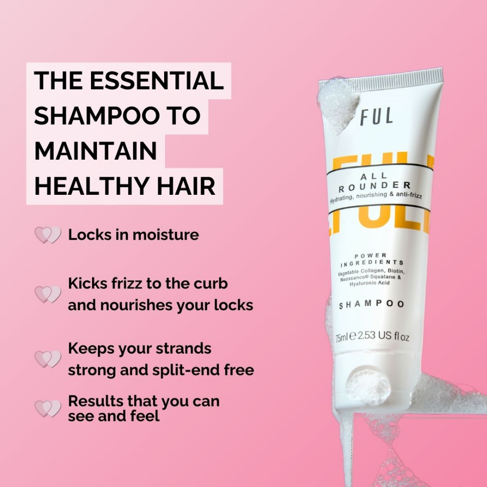FUL All Rounder Moisture Shampoo Deluxe Mini 75ml