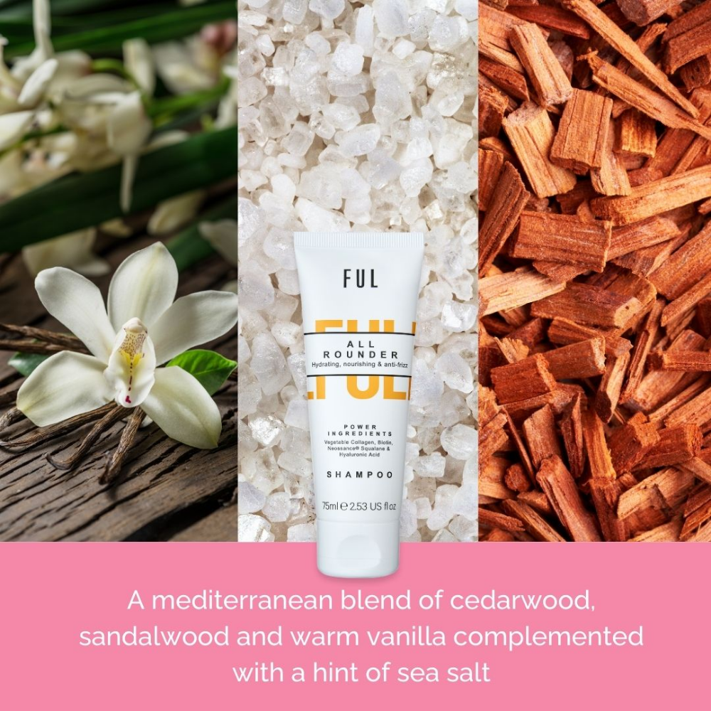 FUL All Rounder Moisture Shampoo Deluxe Mini 75ml