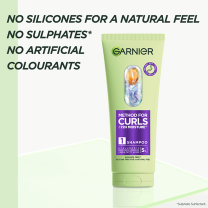 Garnier Method For Curls Shampoo 200ml