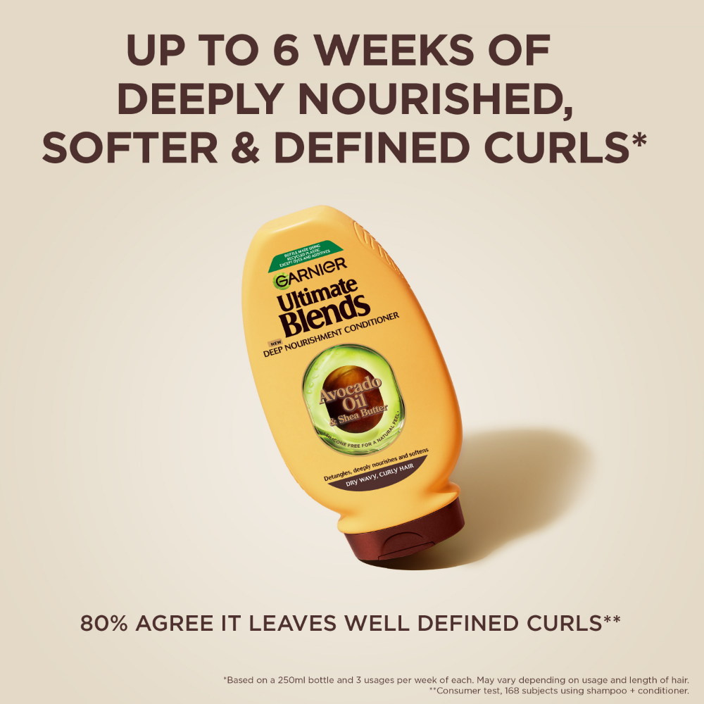 Garnier Ultimate Blends Avocado Oil & Shea Butter Deep Nourishment Conditioner 250ml