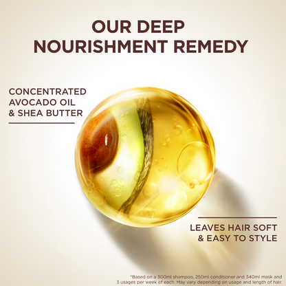 Garnier Ultimate Blends Avocado Oil & Shea Butter Deep Nourishment Conditioner 250ml