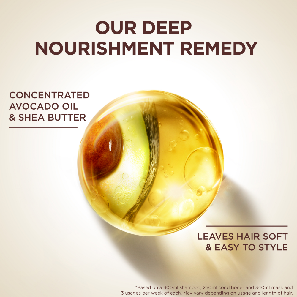 Garnier Ultimate Blends Curl Revival Elixir Avocado Oil & Shea Butter Deep Nourishment Oil 120ml