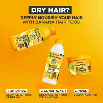 Garnier Ultimate Blends Banana Hair Food Nourishing Multi-Use Hair Mask 250ml