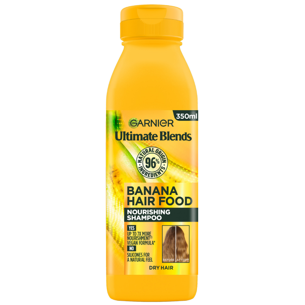 Garnier Ultimate Blends Banana Hair Food Nourishing Shampoo 350ml