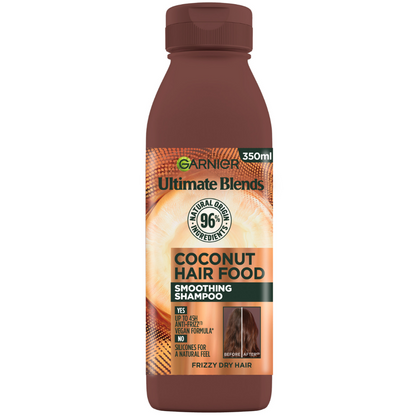 Garnier Ultimate Blends Coconut Oil & Cocoa Butter Smoothing Shampoo 350ml
