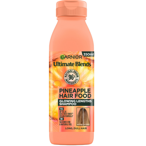 Garnier Ultimate Blends Pineapple Hair Food Glowing Lengths Shampoo 350ml