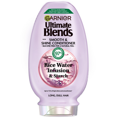 Garnier Ultimate Blends Rice Water Infusion Smooth & Shine Conditioner 300ml