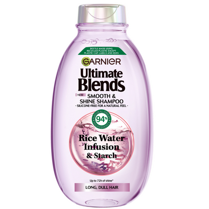 Garnier Ultimate Blends Rice Water Infusion Smooth & Shine Shampoo 300ml