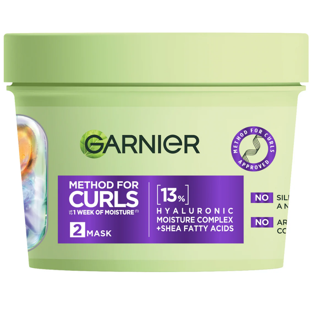 Garnier Method For Curls Shampoo 200ml & Mask 370ml Twin