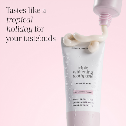 Gem Triple Whitening Toothpaste Coconut Mint 100g