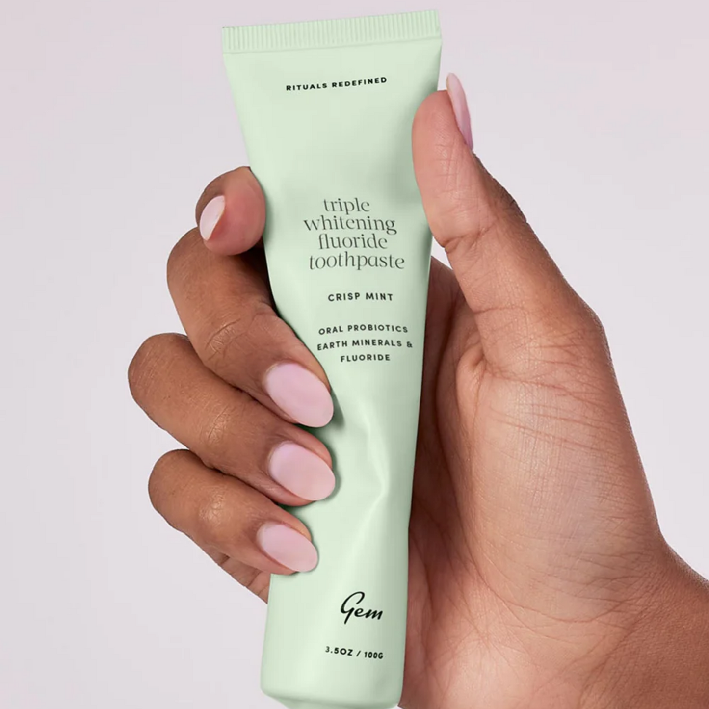 Gem Triple Whitening Toothpaste Fluoride Mint 100g