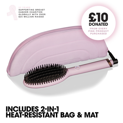 ghd Limited Edition Glide Hot Brush Styler Pink Sorbet