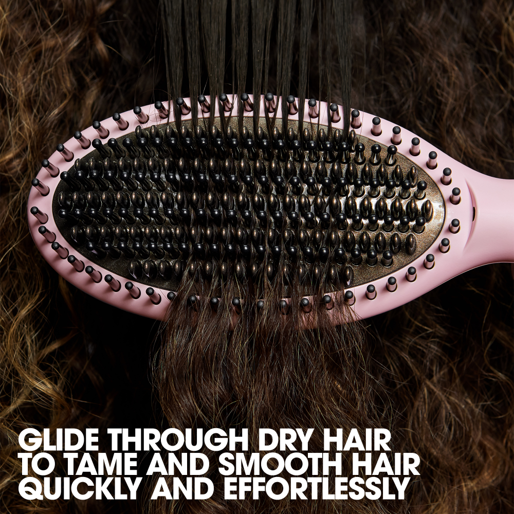 ghd Limited Edition Glide Hot Brush Styler Pink Sorbet