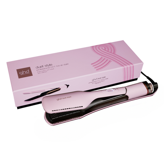 ghd Limited Edition Duet Style 2-in-1 Hot Air Straightener, Drier & Styler Pink Sorbet