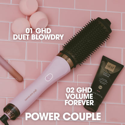 ghd Limited Edition Duet Professional 2-in-1 Blow Dry Brush Pink Sorbet