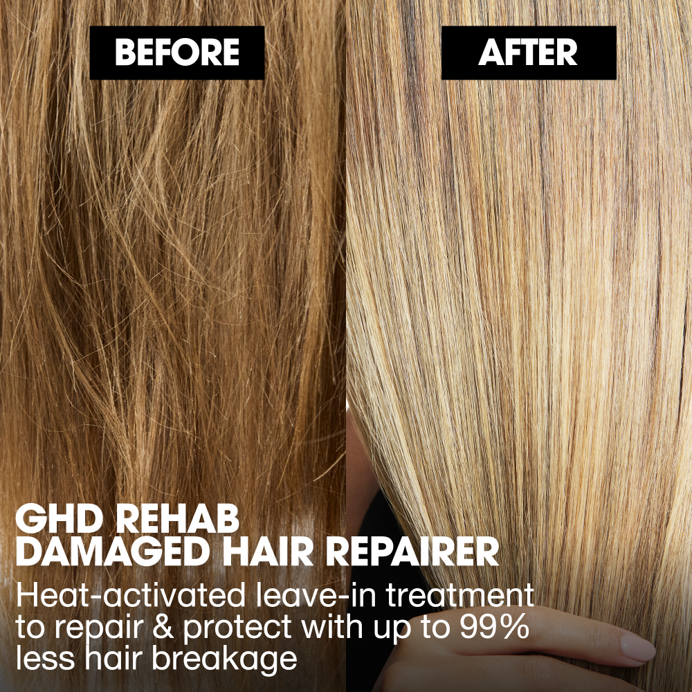 ghd Rehab Damaged Hair Repairer Leave-In Strengthening Treatment 95ml