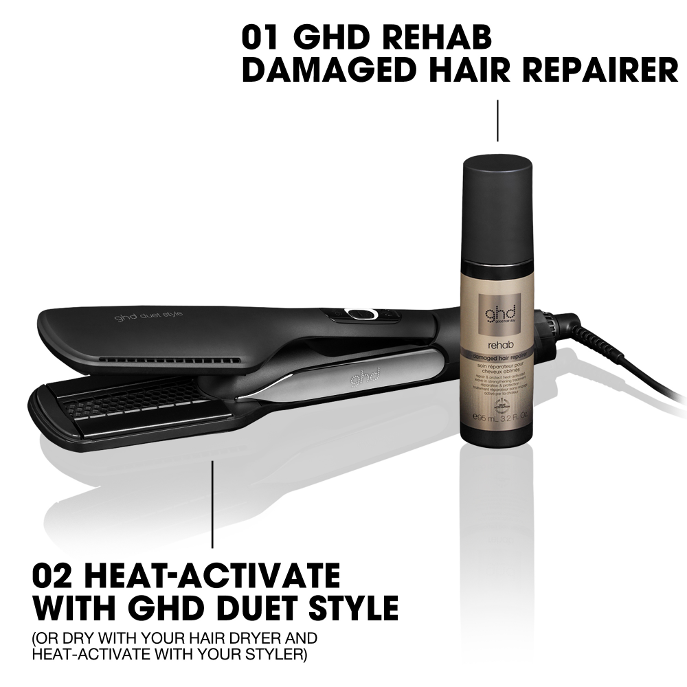 ghd Rehab Damaged Hair Repairer Leave-In Strengthening Treatment 95ml