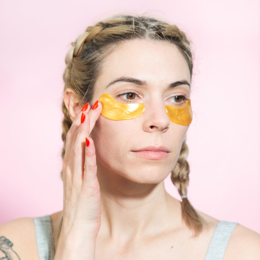 Grace & Stella Energising Gold Under Eye Masks Pack of 4