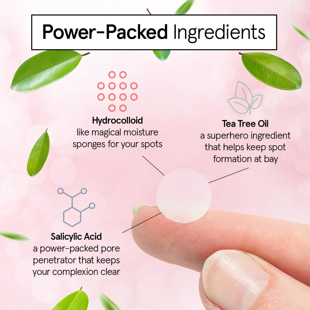 Grace & Stella Hydrocolloid Pimple Patches Clear x36