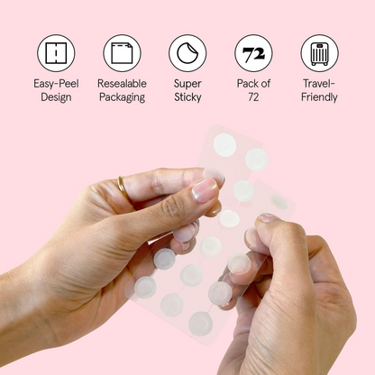 Grace & Stella Hydrocolloid Pimple Patches Clear x36