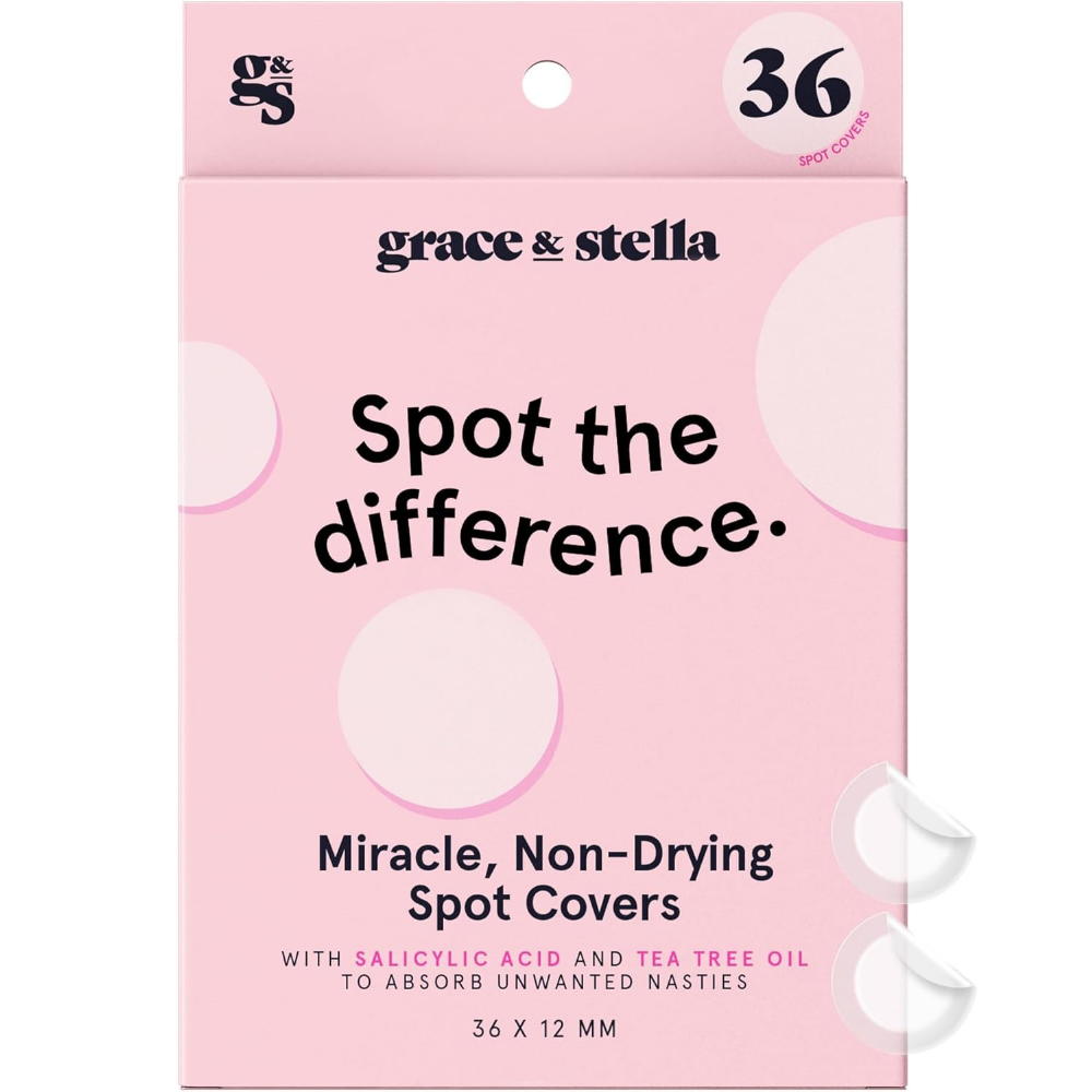 Grace & Stella Hydrocolloid Pimple Patches Clear x36