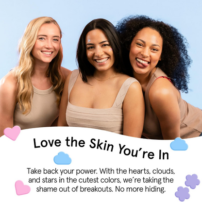 Grace & Stella Hydrocolloid Pimple Patches Multishape x36