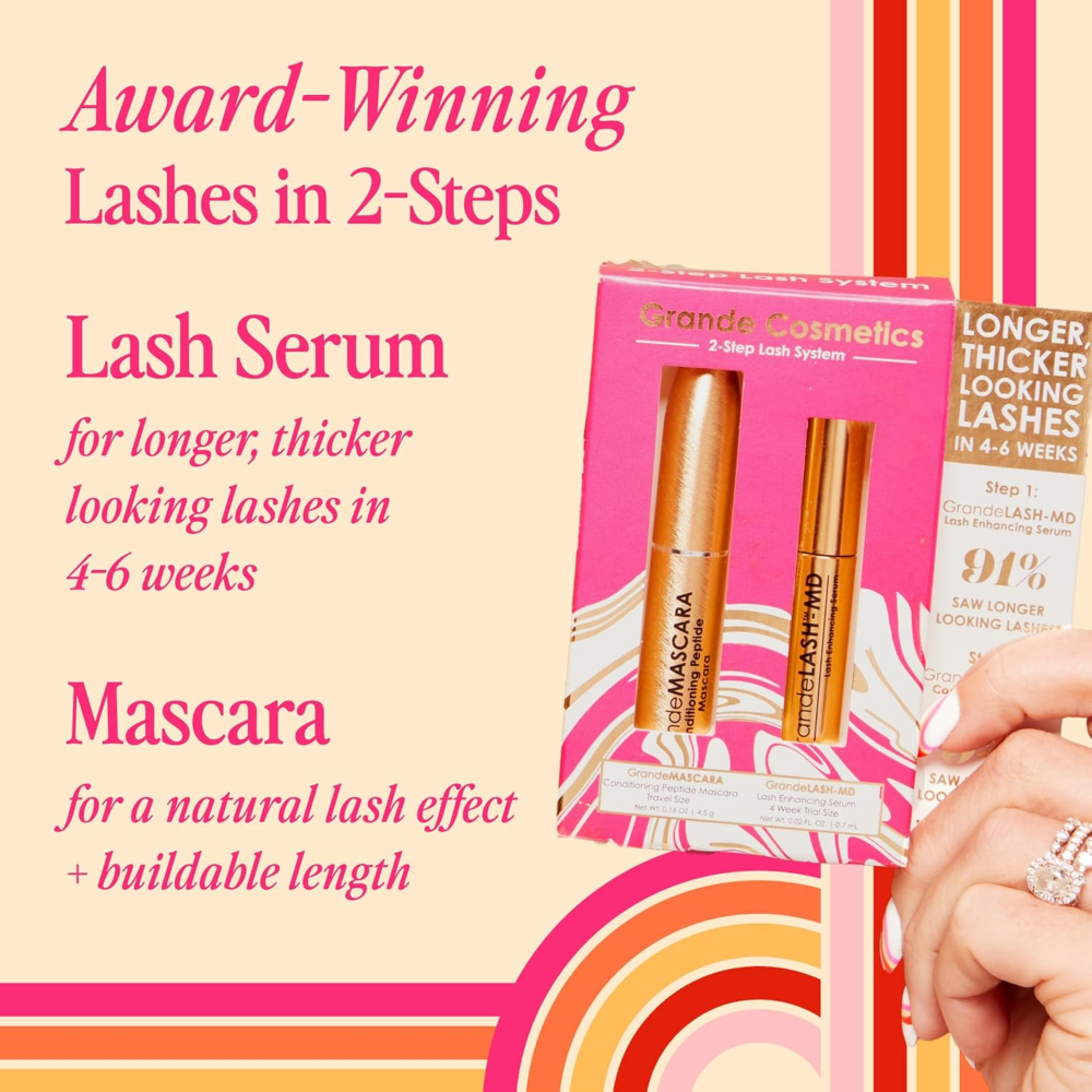 Grande Cosmetics The Cult Faves Lash & Brow Travel Set